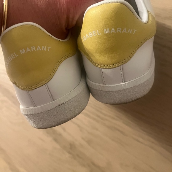 [Isabel Marant] Velcro sneakers with yellow accent - Picture 10 of 12
